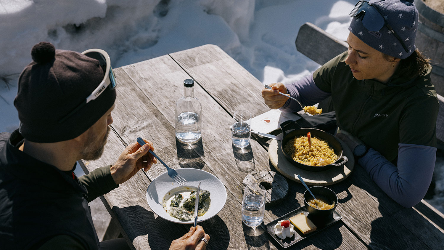 Weitlanglaufen Engadin - Langlauf-Erlebnis inkl. Gepäcktransport