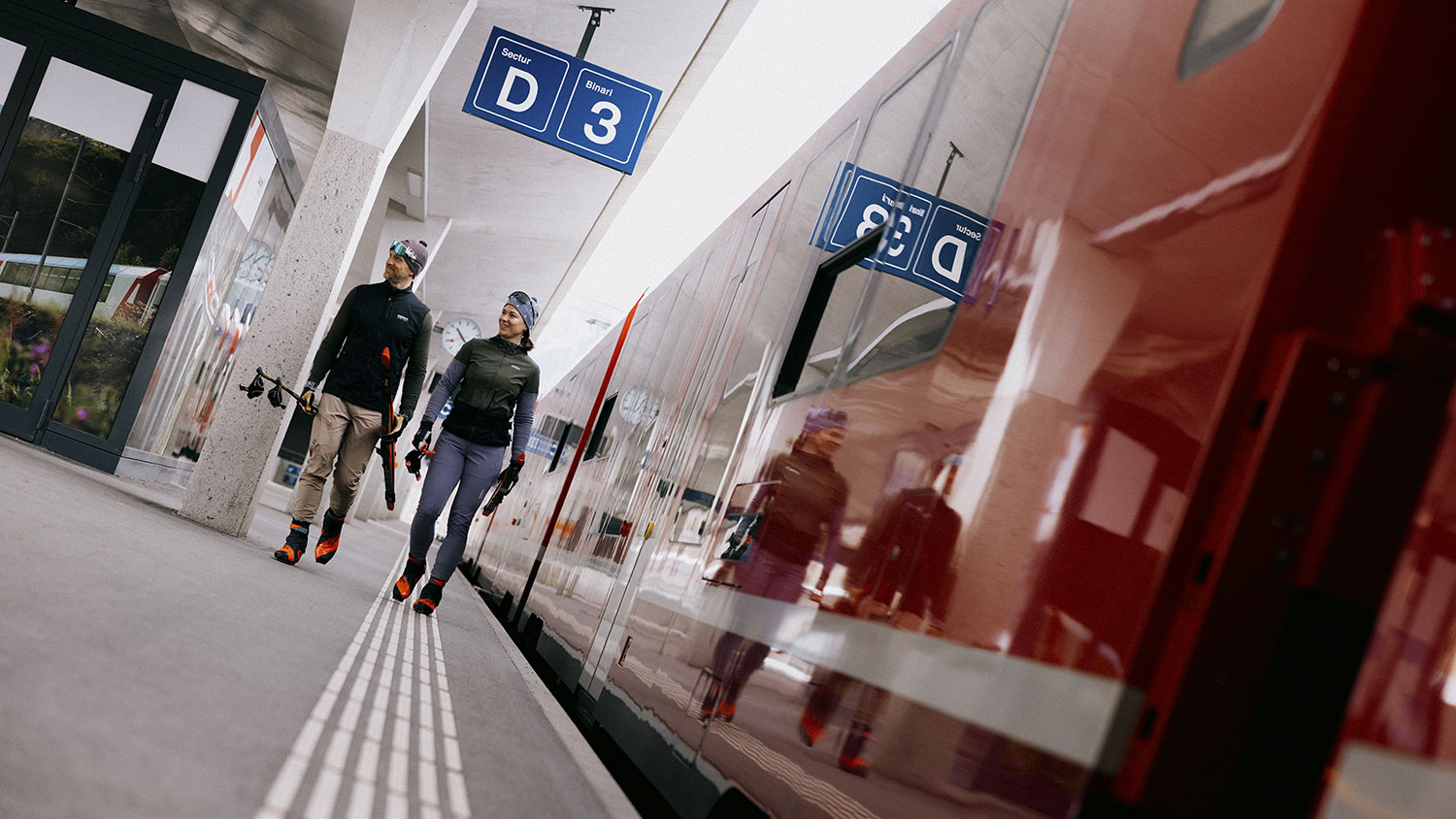 Weitlanglaufen Engadin - Langlauf-Erlebnis inkl. Gepäcktransport
