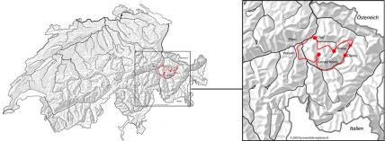 Top of Graubünden II - Ostrunde: Chur - Chur, Karte