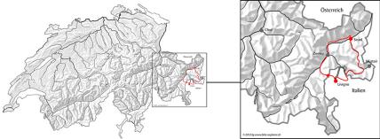 Nationalpark-Tour - Scuol - Scuol, Karte