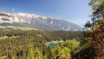 Top of Surselva, Laax, Caumasee