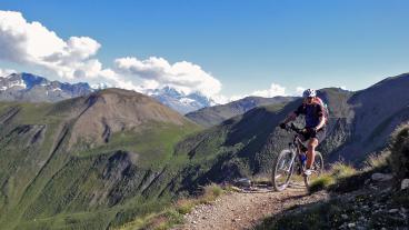 Freeride-X - Chur - Tirano, Trail zur Es-cha Hütte