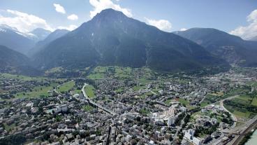 Blick auf Brig © www.brig-glis.ch