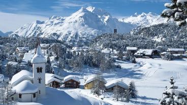 Maloja im Winter