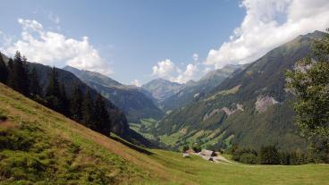 Blick ins Weisstannental, Sardona-Welterbe-Weg, Tour Explorer