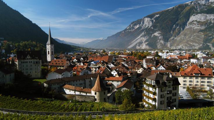 Auf den Spuren des Graubünden Marathons, Chur