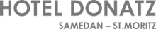 Logo Hotel Donatz, Samedan