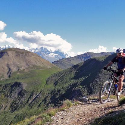 Freeride-X - Chur - Tirano, Trail zur Es-cha Hütte Freeride-X - Chur - Tirano, Trail zur Es-cha Hütte
