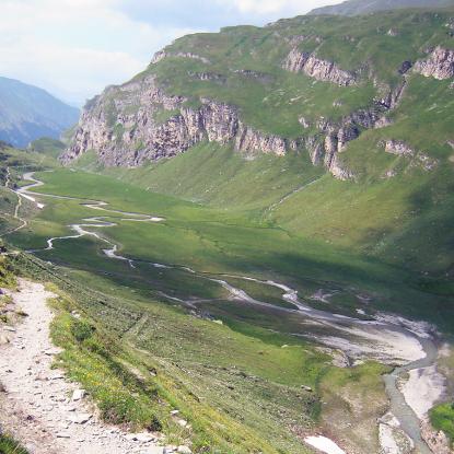 Walserweg, Tomülpass Walserweg, Tomülpass