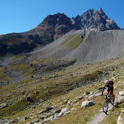 Mini-Transalp - pro, Es-cha Hütte Mini-Transalp - pro, Es-cha Hütte