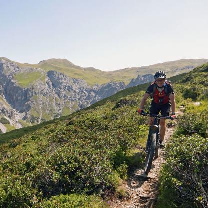 Grischatrail - Freeride, Medergen