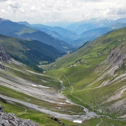 Top of Prättigau, Blick vom Strelapass Top of Prättigau, Blick vom Strelapass