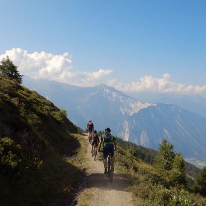 Unterwegs auf dem Torrent Trail