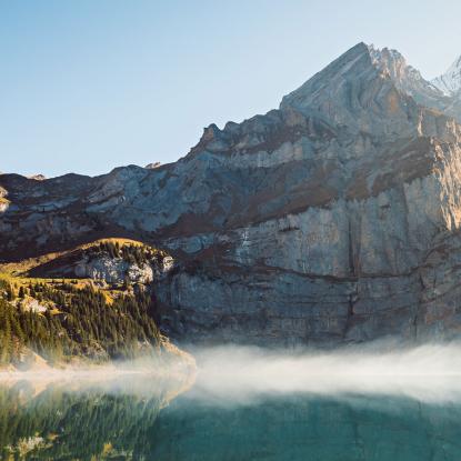 Oeschinensee - Via Alpina © Switzerland Tourism - By-Line: swiss-image.ch/Ivo Scholz Oeschinensee - Via Alpina © Switzerland Tourism - By-Line: swiss-image.ch/Ivo Scholz