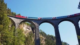 Via Albula/Bernina, Landwasserviadukt