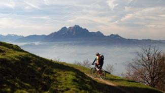 Top of Vierwaldstättersee, Rigi