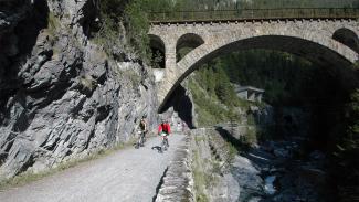 Grischatrail - CrossCountry, Zügenschlucht