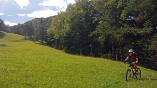 Top of Heidiland, Mattheid unterhalb Regitzer Spitz