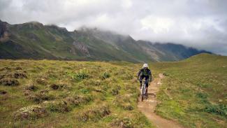 Top of Engiadina Bassa, Fimberpass